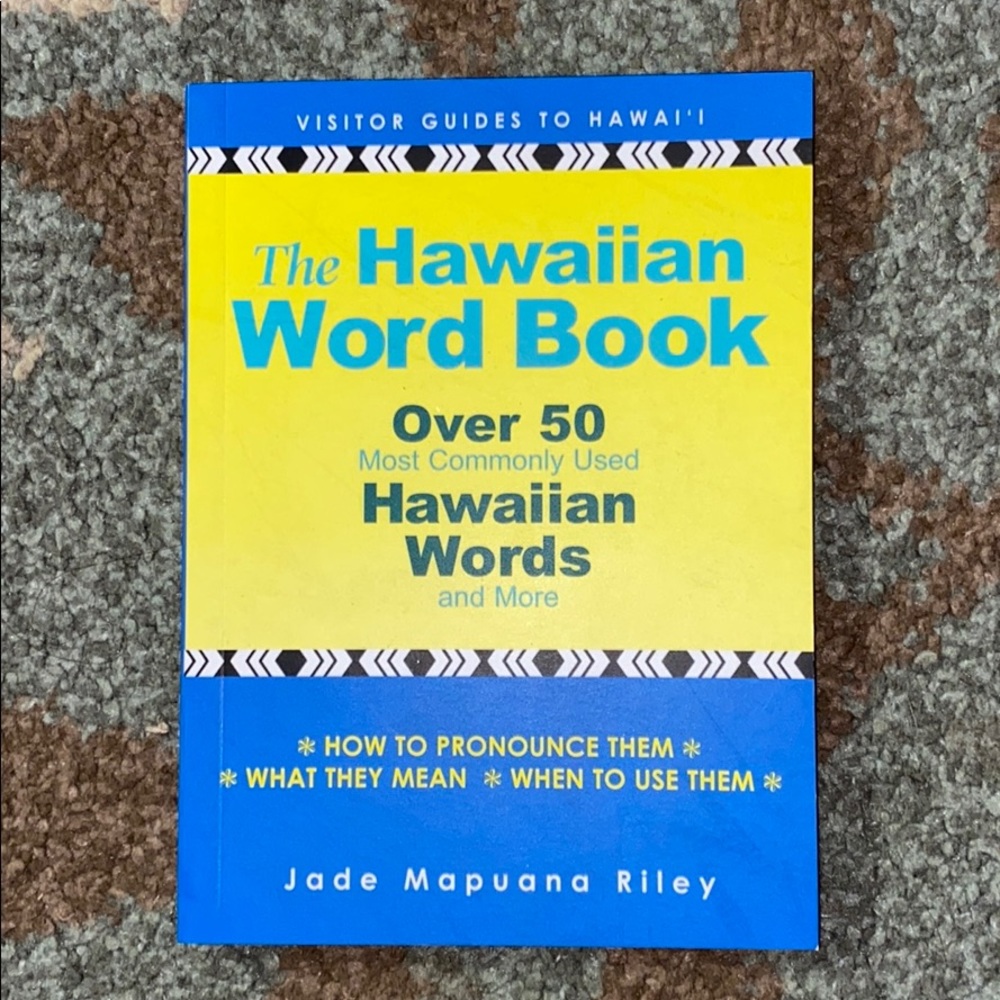 Hawaiian word book